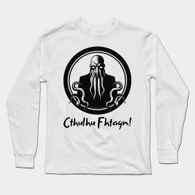 Cthulhu for President Long Sleeve T-Shirt by SzlagRPG